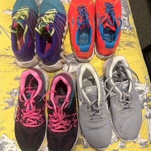 Nike Women’s Gray Lightweight Mesh Running Sneakers Lot of 4